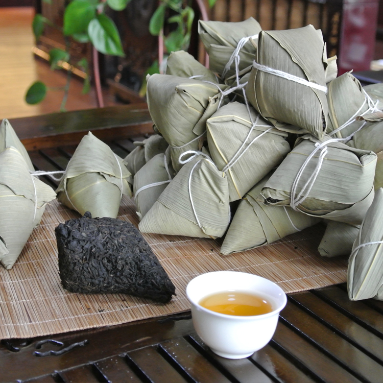 安化黑茶天尖粽子茶
