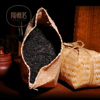 一级篓装天尖茶安化山头原料六